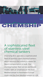 Mobile Screenshot of chemship.com